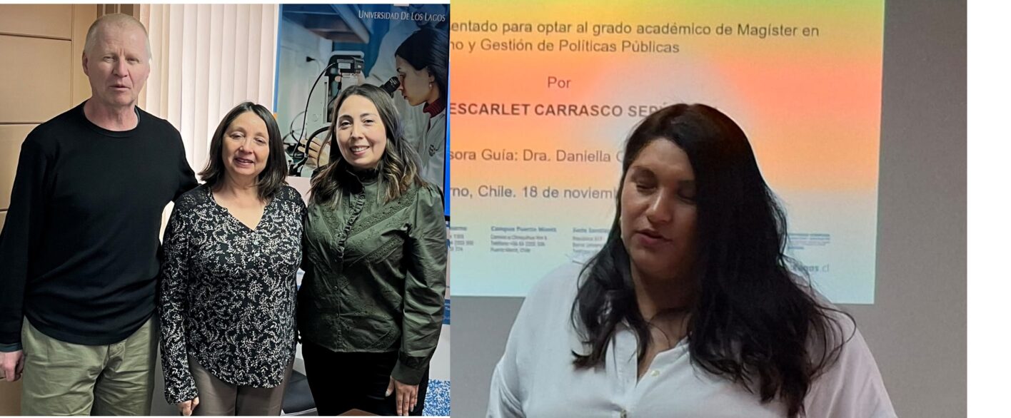 Dos nuevas graduadas fortalecen la investigación con enfoque de género en la ULagos